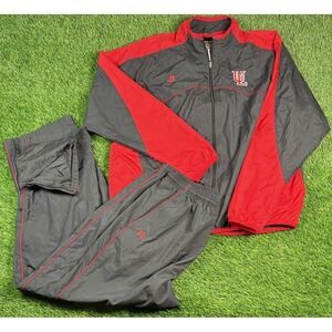 Vintage University Of Lafayette Ragin Cajuns Tracksuit Russell 90s Y2K Sz XL